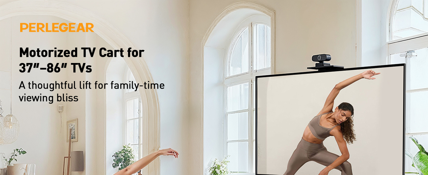 rolling tv stand