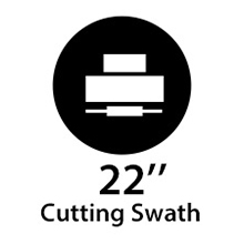 22-Inch Cutting Swath