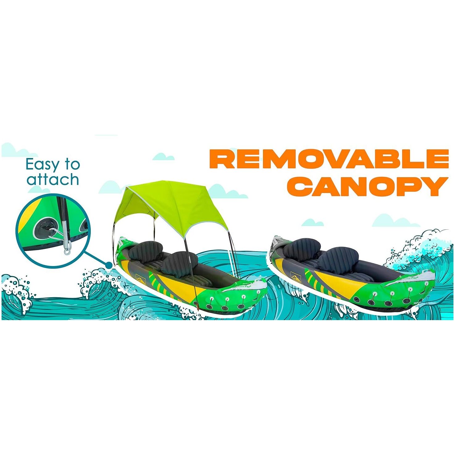 Keystone Peak Kayak with Canopy