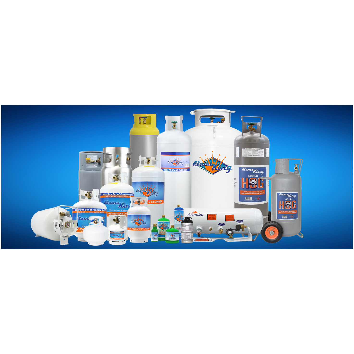 Propane Tanks Group Shot