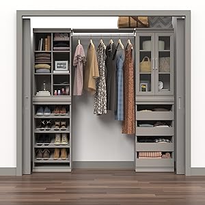 Modular Closet by ClosetMaid Easy Assembly