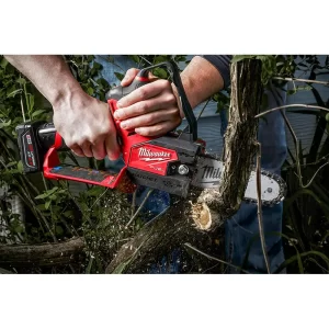 Milwaukee 2527-20 M12 FUEL 6 in. 12-Volt Lithium-Ion Brushless Electric Cordless Pole Saw Pruning Saw HATCHET (Tool-Only)