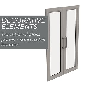 ClosetMaid Modular Closet Glass Door Set 